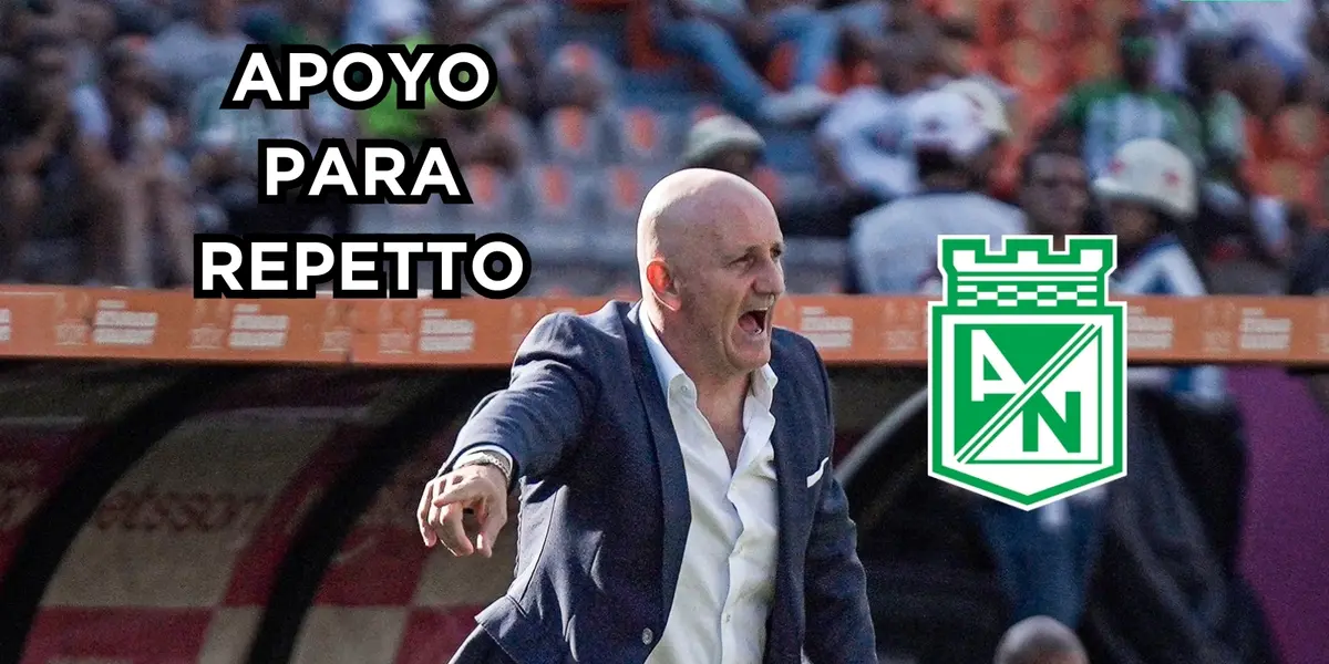Repetto tendría un apoyo en Nacional. Foto de Repetto tomada de Twitter @nacionaloficial