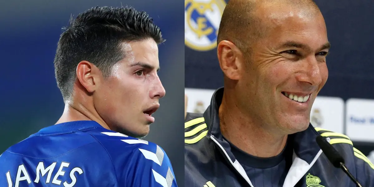 Revelan el jugador que escogió Zinedine Zidane con el objetivo de sacara James Rodríguez y que hoy en dia no le rinde y lo metió en problemas. 