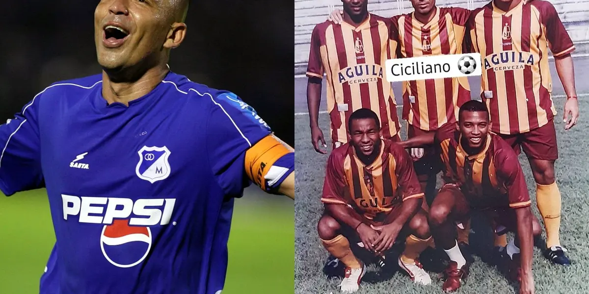 Ricardo Ciciliano es uno de los recordados ex jugadores del Fútbol Profesional Colombiano (FPC).