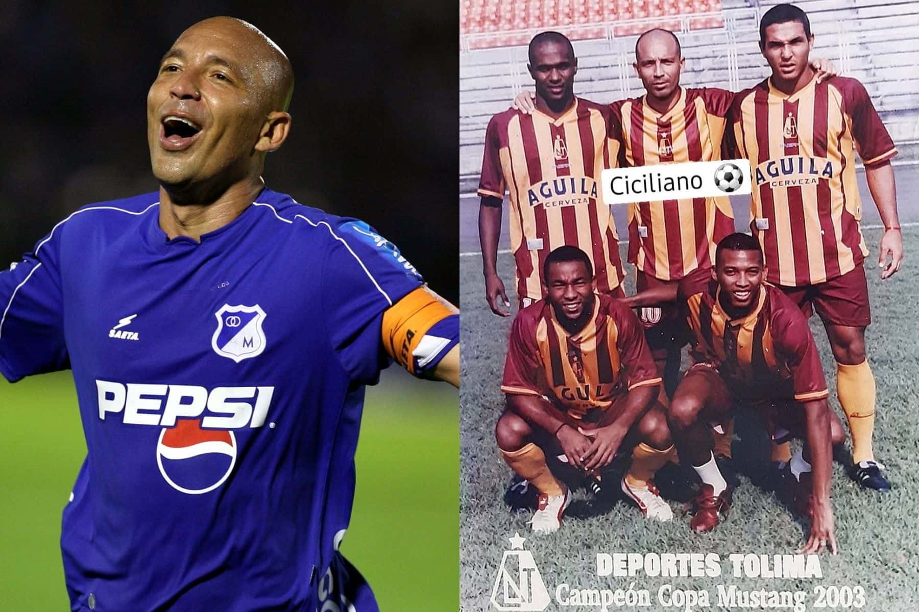 Ricardo Ciciliano es uno de los recordados ex jugadores del Fútbol Profesional Colombiano (FPC).