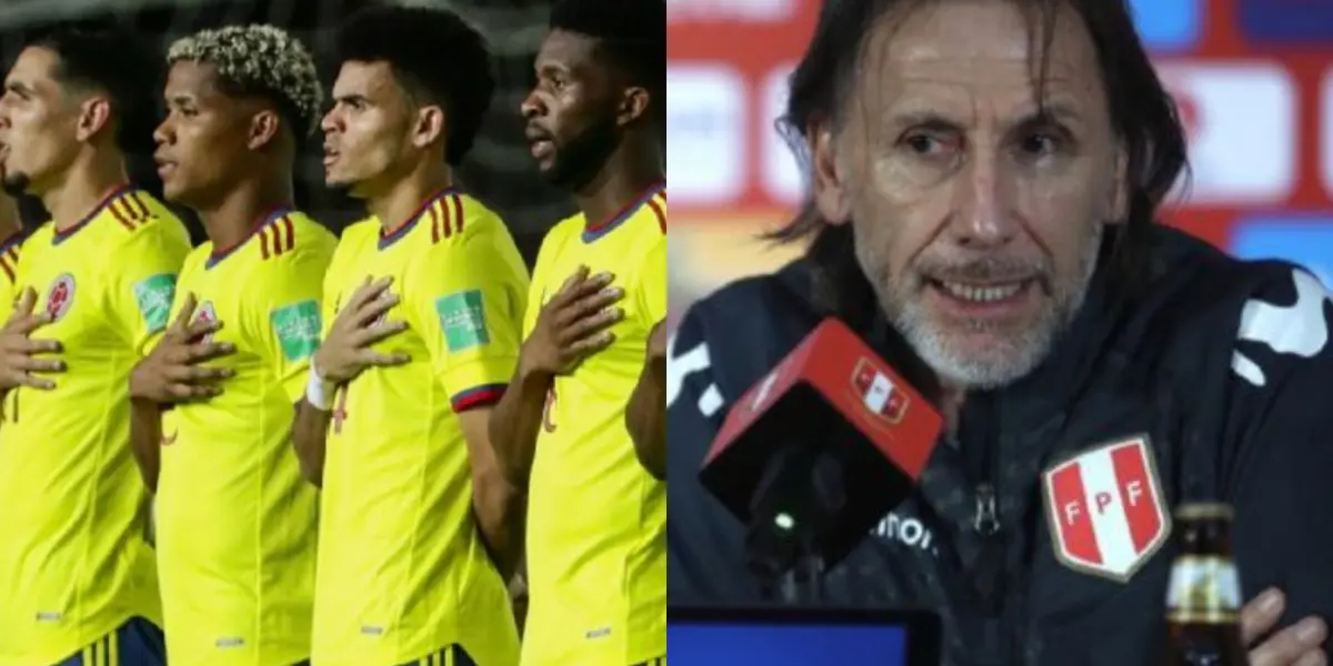 Ricardo Gareca habló sobre su presente y para descartar el tema de Colombia lanzó una clara indirecta.