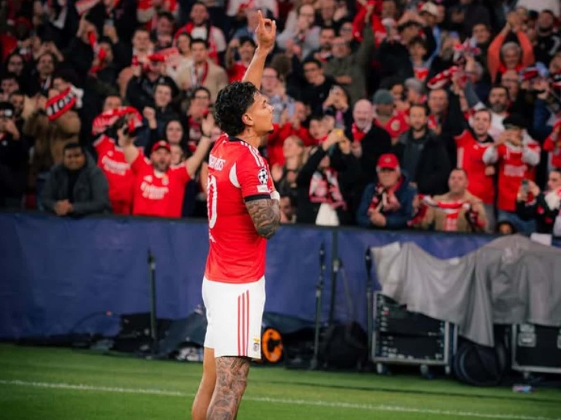 Richard Ríos está cerca de volver a las canchas con Benfica - Instagram @richardrios.m
