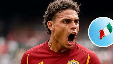 Richard Ríos está por llegar a la Roma Foto: Creada por Chat GPT y Pexels