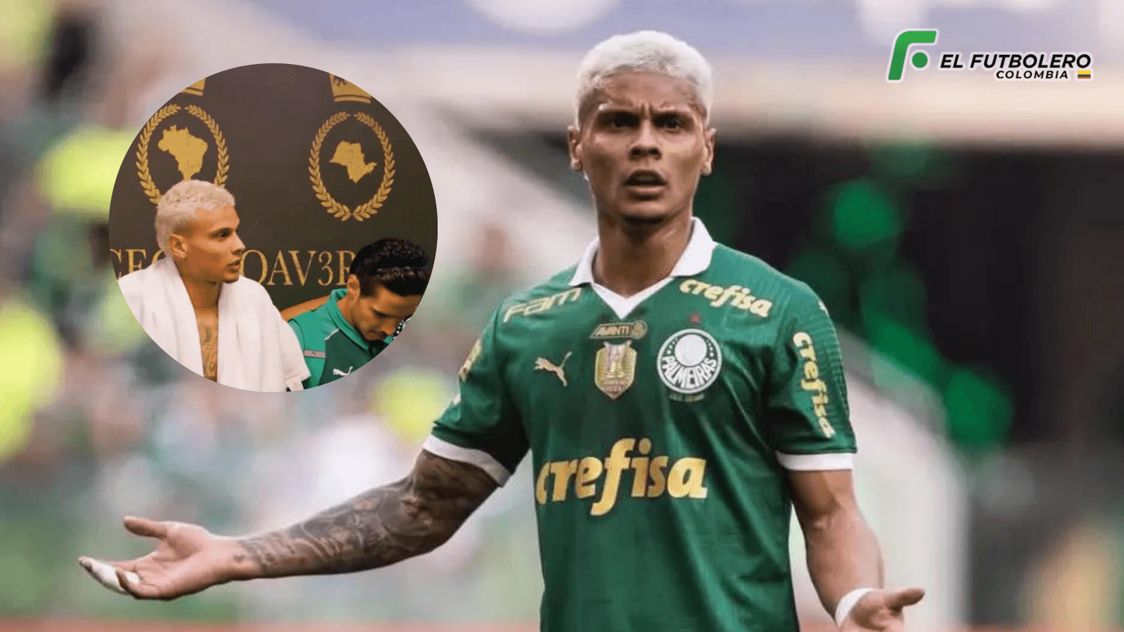 Richard Ríos Foto: Richardriosm y SE Palmeiras