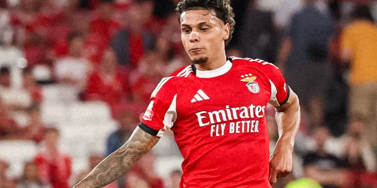 Richard Ríos tiene grises en Portugal y esto dijo Mou sobre su momento Foto: SL Benfica