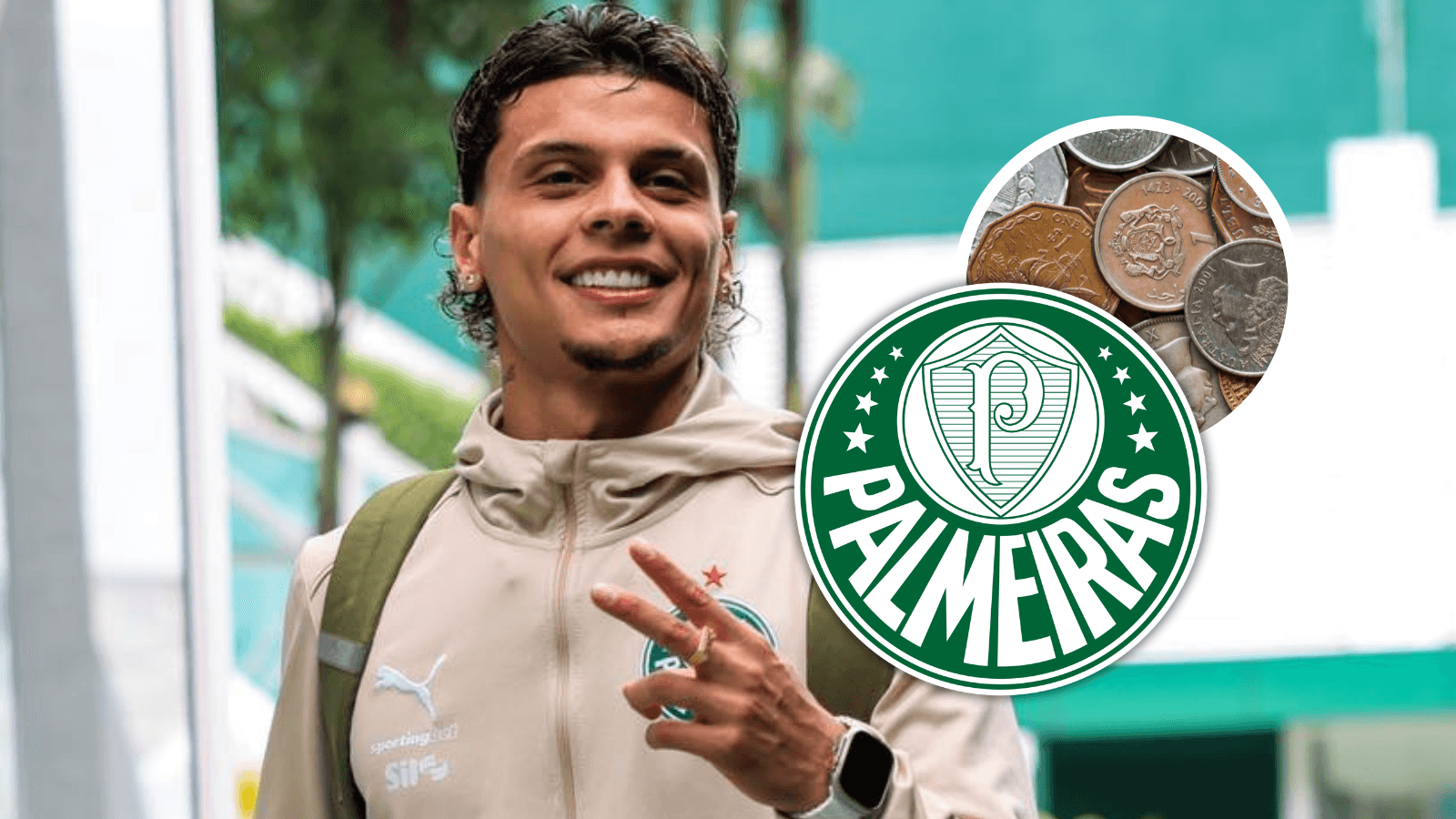 Richard Ríos tuvo un inicio muy humilde antes de romperla en Palmeiras. Foto: Pexels, SE Palmeiras y Escudoteca