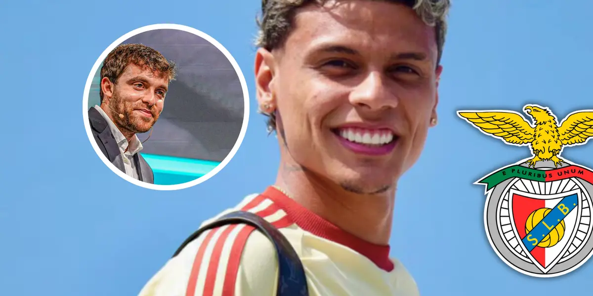 Richard Ríos y un cambio en su novela respecto a su futuro Foto: FCF, Escudoteca y Fabrizio Romano