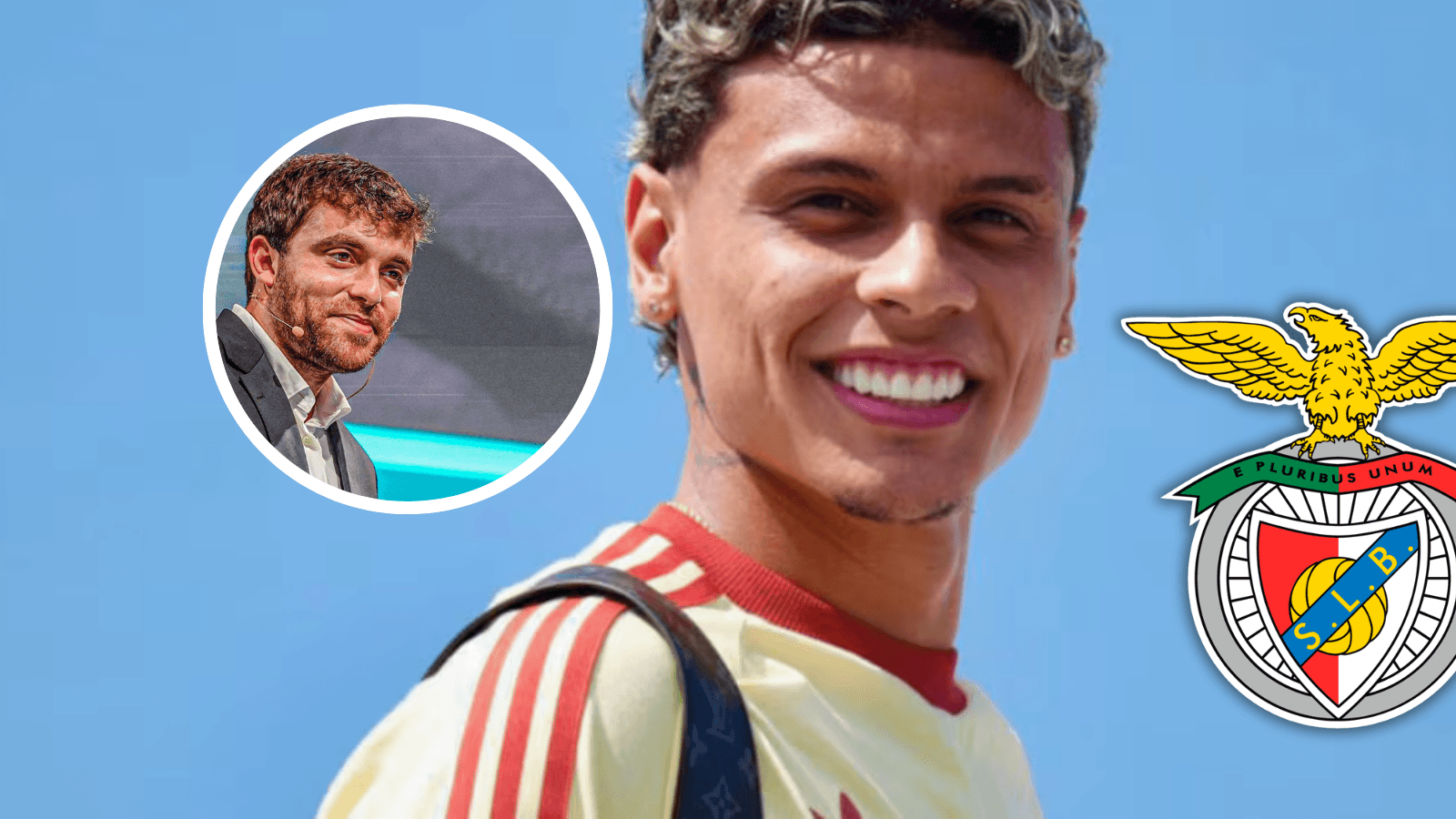 Richard Ríos y un cambio en su novela respecto a su futuro Foto: FCF, Escudoteca y Fabrizio Romano