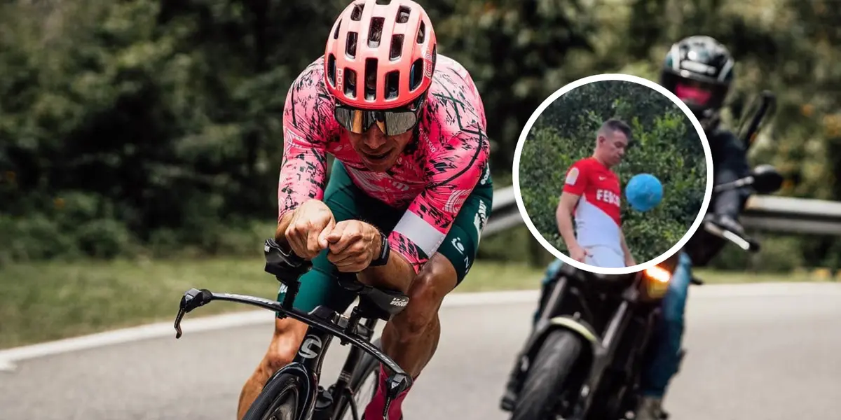 Rigoberto Urán Foto: RG y Captura de X