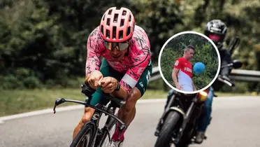 Rigoberto Urán Foto: RG y Captura de X