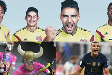Rigoberto Urán le hizo una propuesta a un crack del fútbol colombiano y al finalista del mundial, Kylian Mbappé. El ídolo de Millonarios ya aceptó.