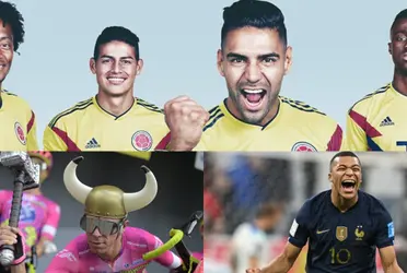 Rigoberto Urán le hizo una propuesta a un crack del fútbol colombiano y al finalista del mundial, Kylian Mbappé. El ídolo de Millonarios ya aceptó.   
