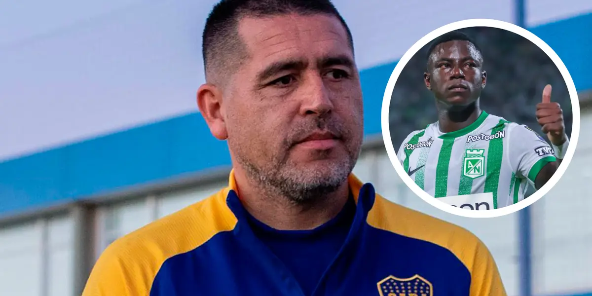 Riquelme no lo pierde de vista: Boca Juniors iría con todo por Marino Hinestroza. Foto: CABJ y Nacionaloficial