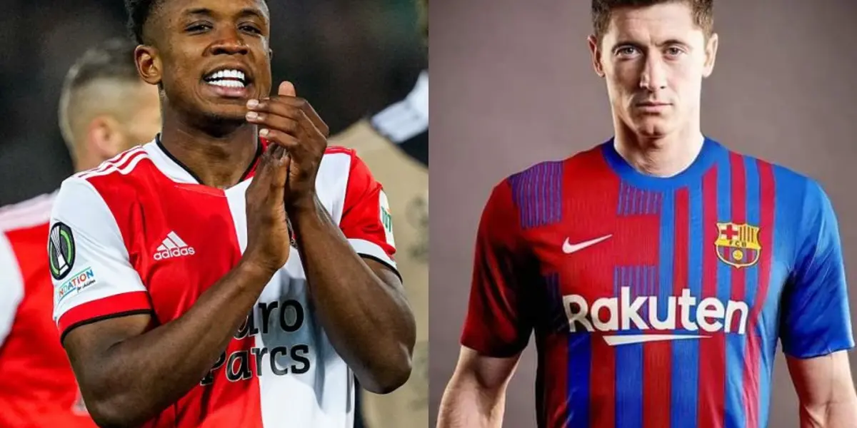 Robert Lewandoski podría irse al FC Barcelona y Luis Sinisterra también es pretendido por ese equipo, el colombiano habló de su futuro.