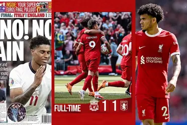 Roberto Firnino le dice chao al Liverpool en un emotivo partido.