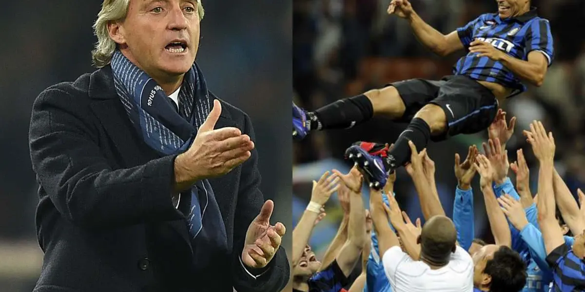 Roberto Mancini dirigió a tres colombianos en el Inter de Milán, a los tres los recuerda y es Fredy Guarín uno de ellos.