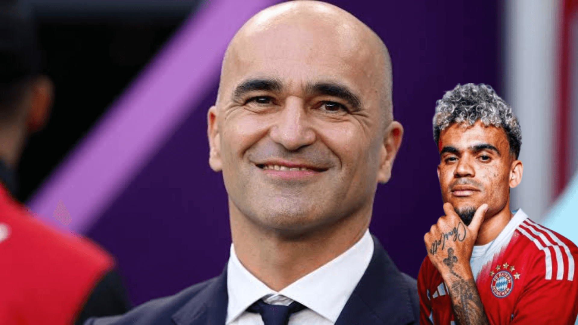Roberto Martínez y su respeto hacia Luis Díaz
