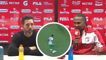 Rodallega rompe el silencio: su contundente respuesta a críticas y la verdad sobre Morelos.    Foto: Captura de Dimayor y Win Sports