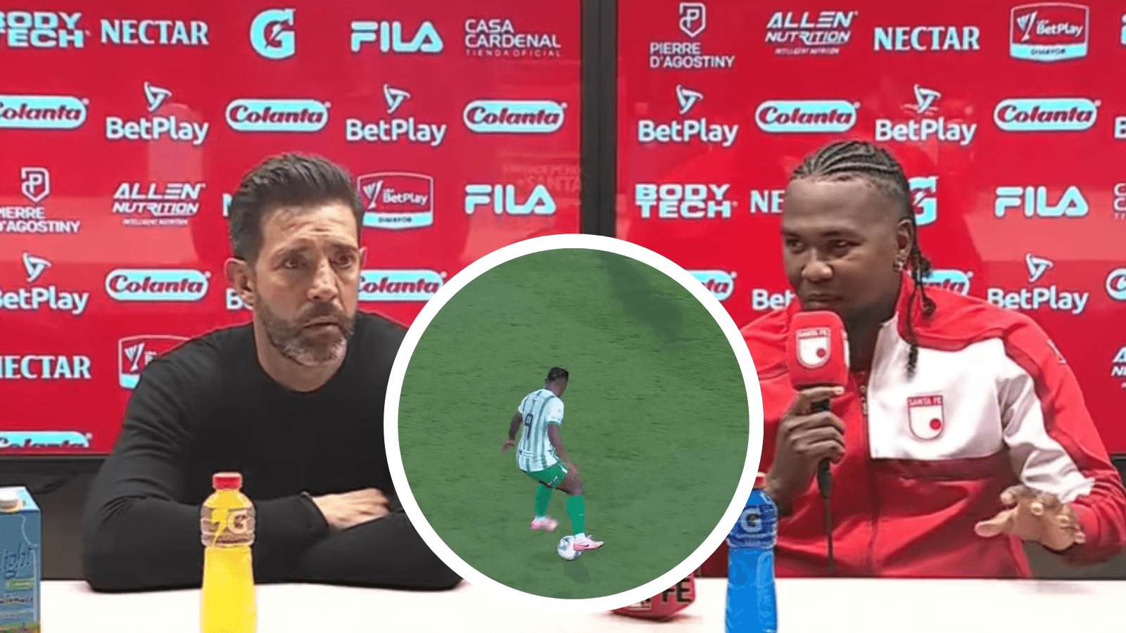 Rodallega rompe el silencio: su contundente respuesta a críticas y la verdad sobre Morelos. Foto: Captura de Dimayor y Win Sports