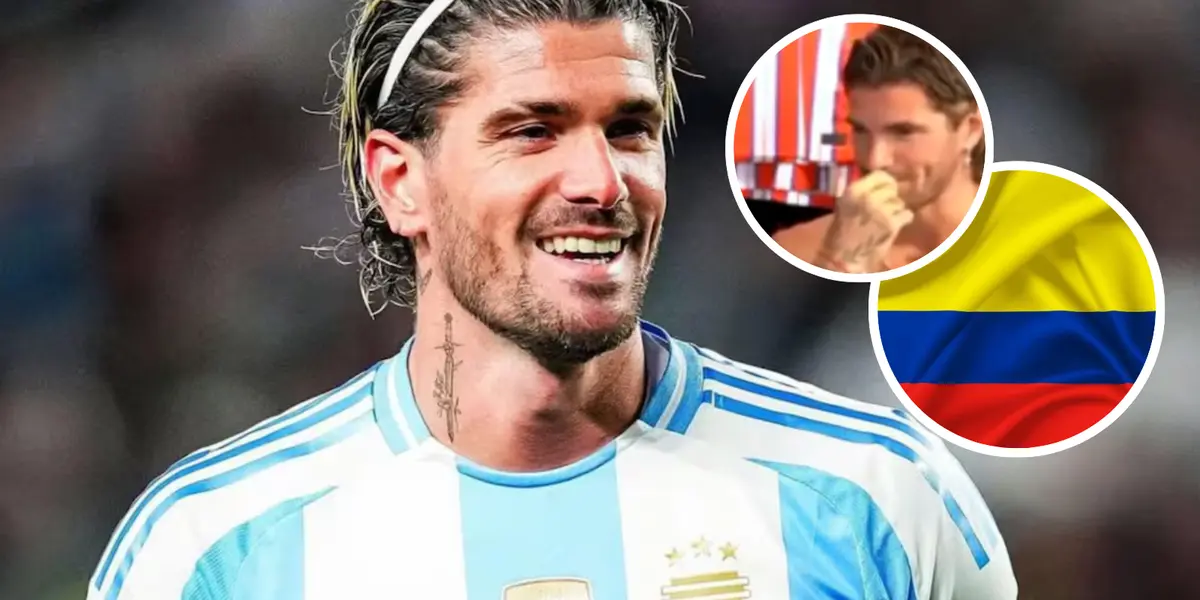 Rodrigo de Paul se rinde a los pies de este colombiano, mira de quien se trata Foto: Pexels, Captura de X y AFA