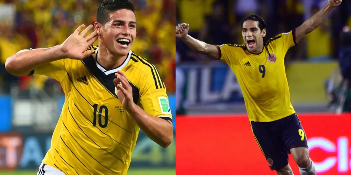 Rodríguez y Falcao aparte de ser figuras de la Selección Colombia tienen en su haber cifras astronómicas que pocos jugadores cafeteros han alcanzado. 