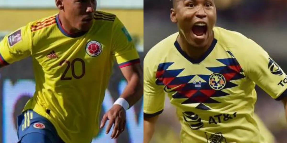 Roger Martínez brilló con el Club América frente al San Luis, fue elogiado en México y criticado en Colombia.