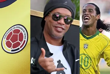 Ronaldinho admira y respeta a un jugador colombiano, le hubiese gustado jugar con él.