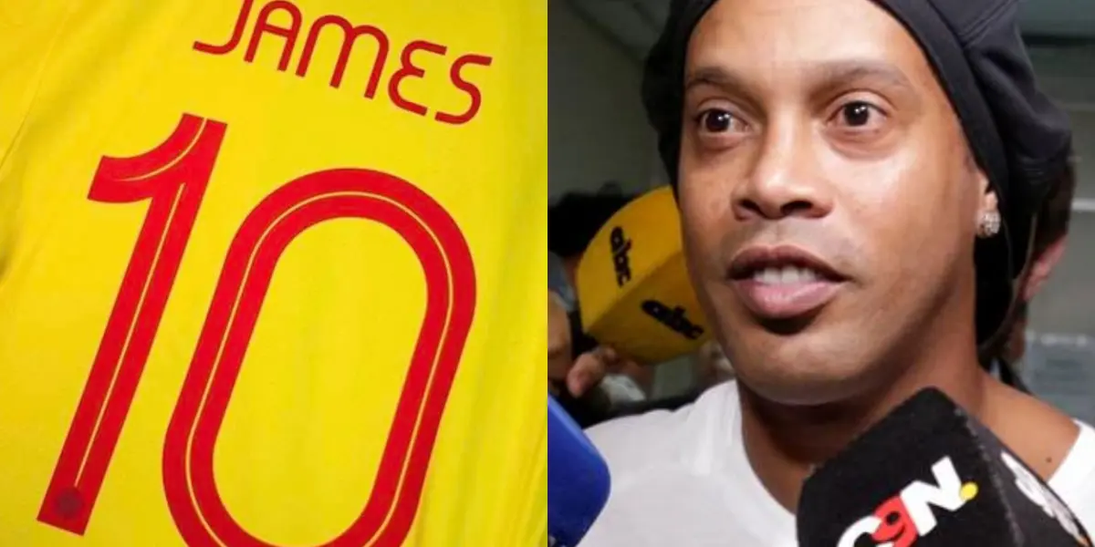 Ronaldinho ha dicho que el mejor 10 de Colombia es Carlos Valderrama y dejó claro porque.