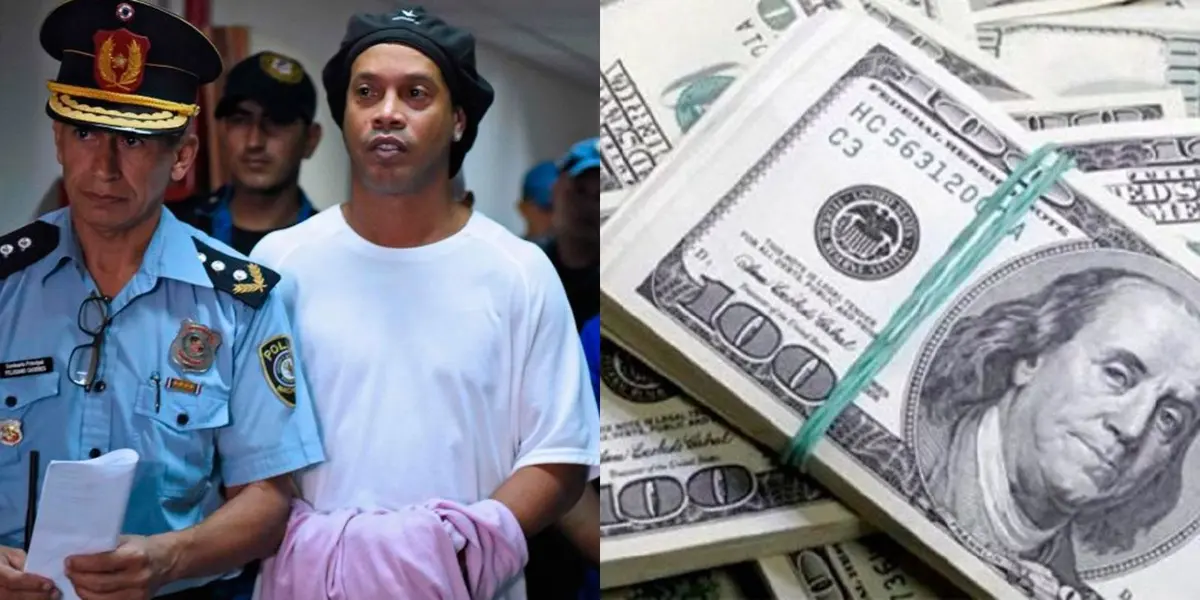 Ronaldinho perdió su fortuna tras ir a la cárcel y mira ahora qué hace para recuperar su dinero.