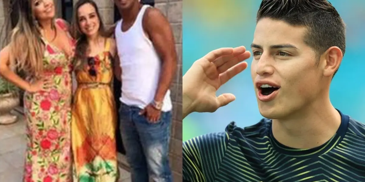Ronaldinho no se complica en temas del corazón y por eso tiene dos esposas, James Rodríguez en cambio tiene un panorama distinto.