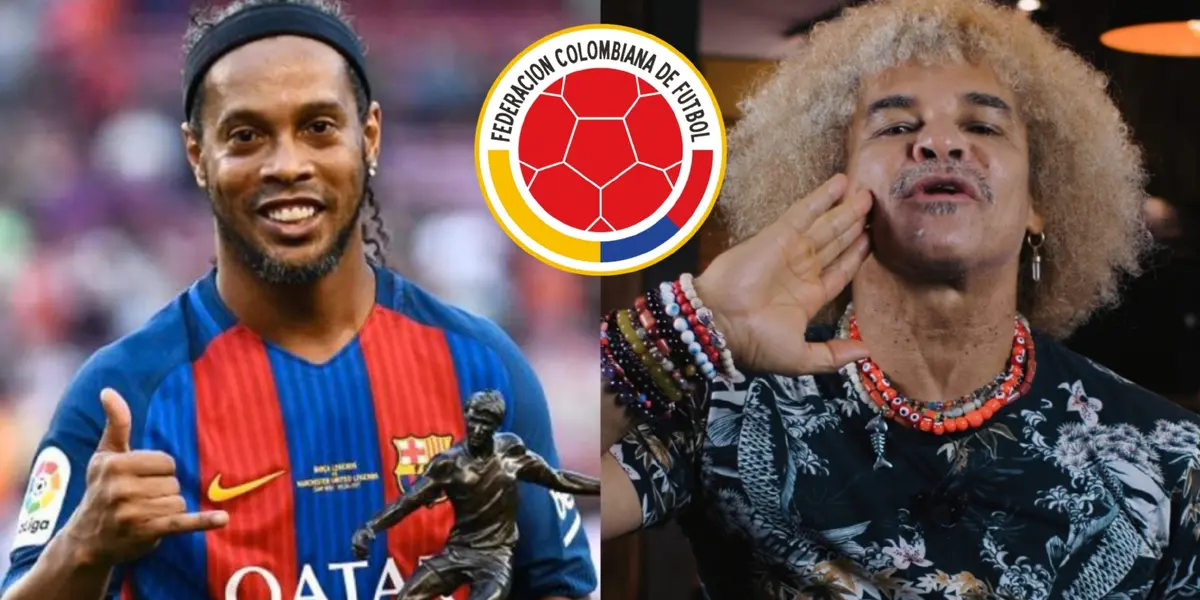 Ronaldinho tiene a su propio ídolo en Colombia pero, aunque se pensaría que es el Pibe Valderrama, su respuesta sorprendió a todos. 