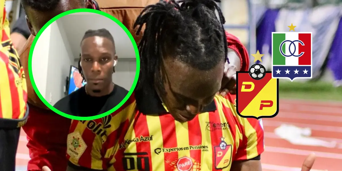 Rubilio Castillo Foto: Deportivo Pereira, Escudoteca y Captura de ESPN