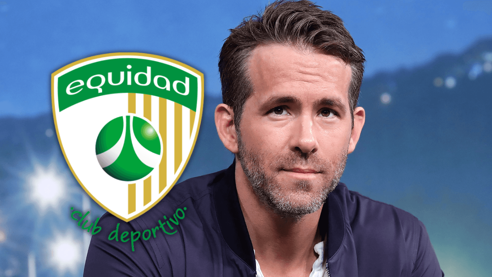 Ryan Reynolds firmó un fichaje europeo y La Equidad da el golpe más inesperado del mercado Foto: Ryan Reynolds y La Equidad