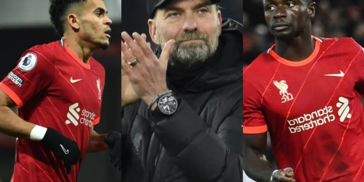 Sadio Mané y Luis Díaz estuvieron en la titular del Liverpool contra el Arsenal y le mandaron una indirecta a Jürgen Klopp.