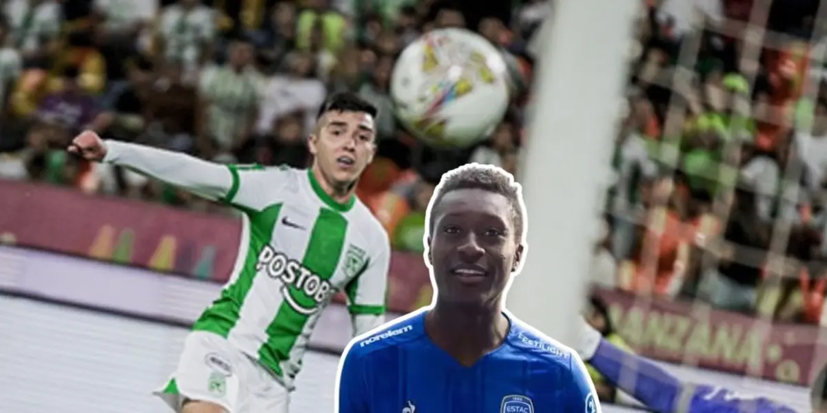 Samuel Velásquez es un jugador que viene dando la talla en Atlético Nacional.