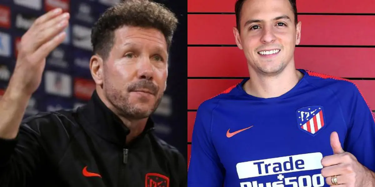 Santiago Arias logró recuperarse de una lamentable lesión que lo había tenido marginado durante casi un año. Arias volvió al Atlético de Madrid, pero el entrenador Diego Simeone ya no cuenta con él, incluso Santiago no fue inscrito en la lista de jugadores que disputarán La Liga de España. Arias frente a esa situación ha sabido cómo reaccionar y se ha visto en sus redes sociales muy relajado en casa con su pareja Karin Jiménez en Madrid. Santiago negocia con un importante club alemán para ver si concreta una salida antes del cierre del mercado de pases.