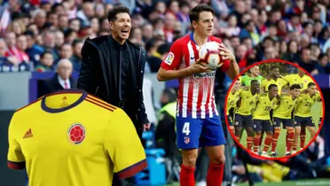 Santiago Arias sufrió al mando de Diego Simeone en el Atlético de Madrid (Fotos: Toque Sports, Futbolred,Antena 2)