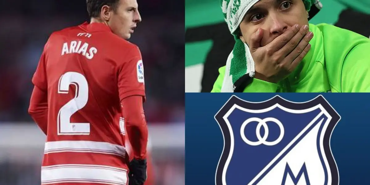 Santiago Arias no tiene equipo tras haber terminar su vínculo con Atlético de Madrid