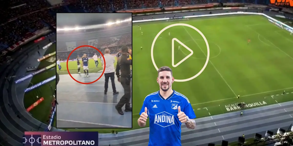 Santiago Giordana delantero de Millonarios FC