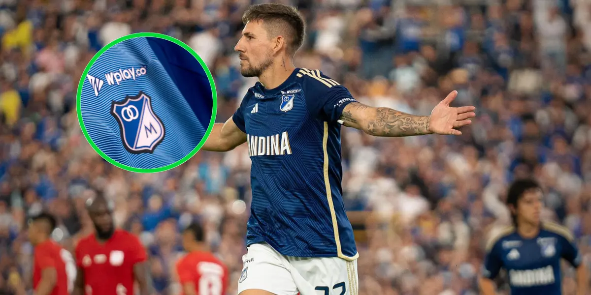 Santiago Giordana Foto: Millonarios FC y Adidas