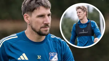 Santiago Giordana y Andrés Felipe Linás, listos para el arranque del segundo semestre Foto: MFC