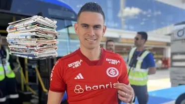 Santos Borré tiene un nuevo reto en su carrera (Foto tomada de Globo Esporte)