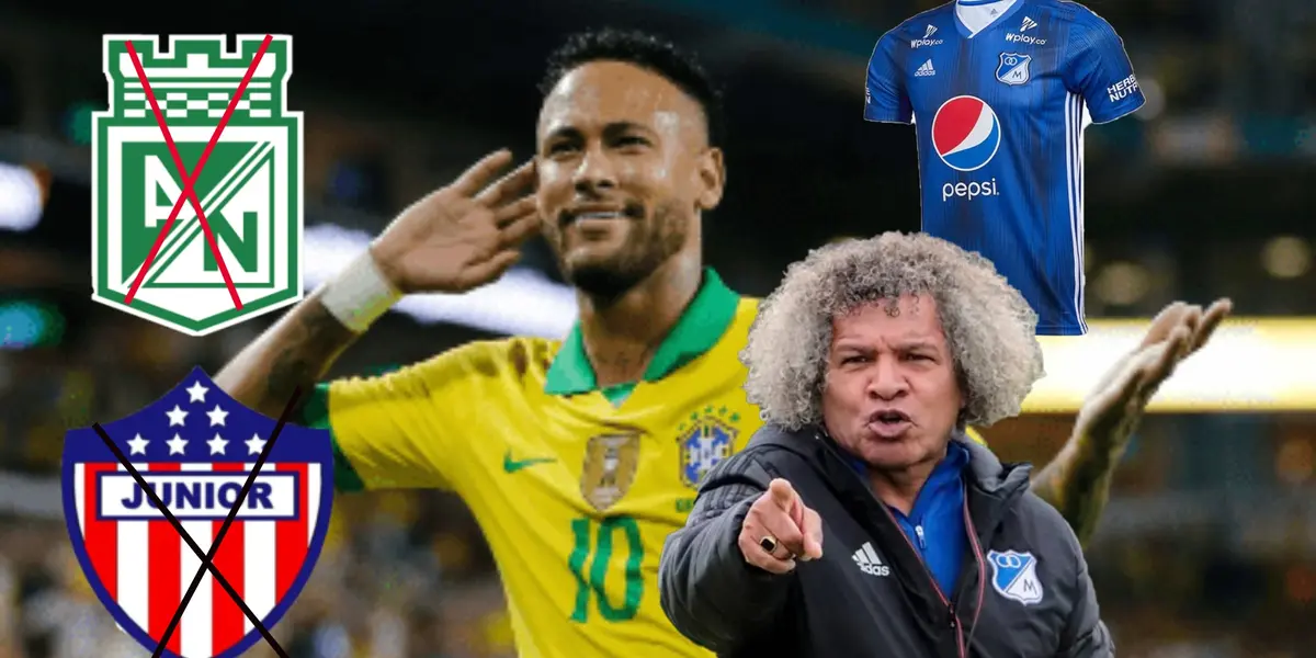 Se acabó la beca Nacional y el Junior, el Neymar colombiano que fichó Millonarios