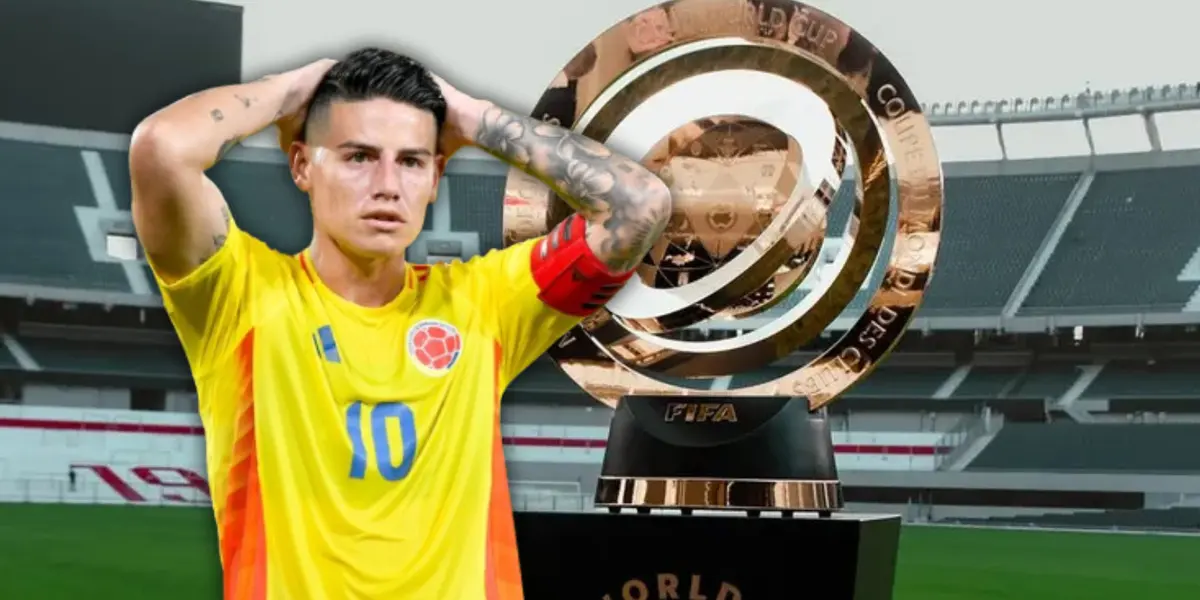 Se acabó la incertidumbre: la FIFA reemplazó al León de James y este equipo ocupará su lugar en el torneo. Foto: James Rodríguez y FIFA