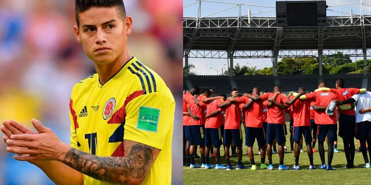 Se acercan las Eliminatorias pero James Rodríguez se enteró de un nombre que puede banquearlo en la Selección Colombia, incluso Carlos Queiroz ya anotó su nombre