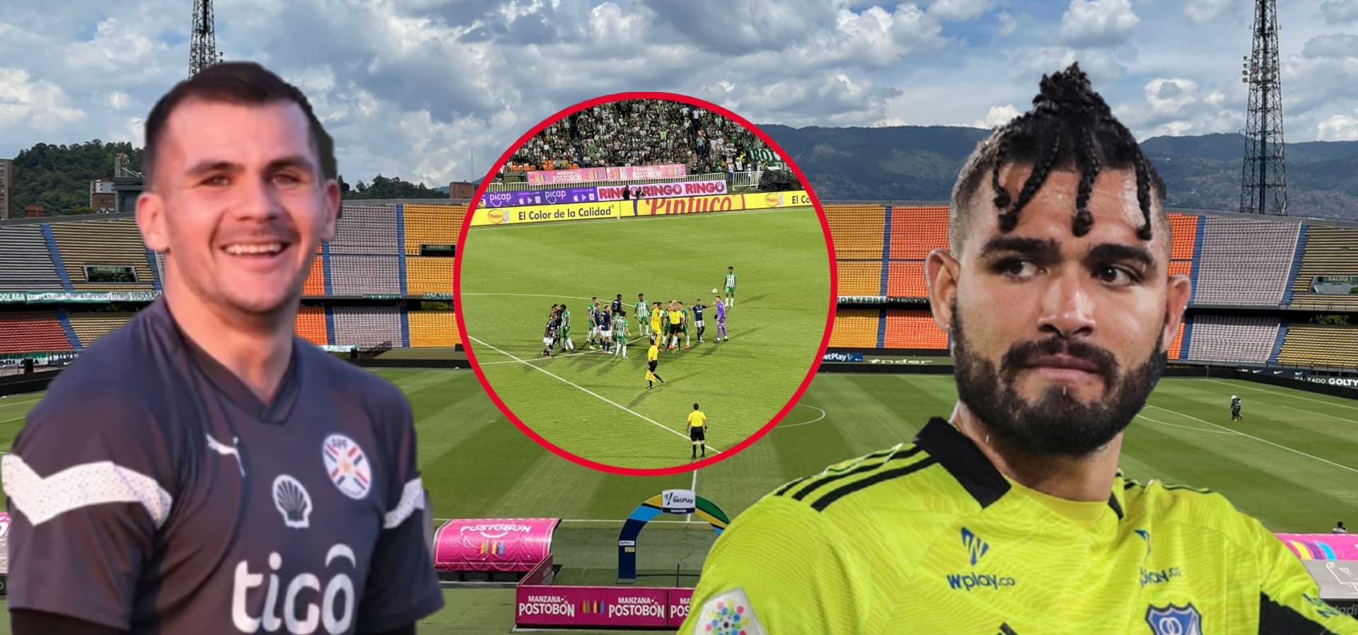 Se armó pelea y así humilló Santiago Rojas de Nacional a Montero de Millonarios