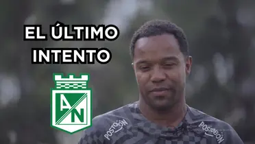 Se buscó que Dorlan siguiera en Nacional. Foto tomada de Twitter @nacionaloficial.