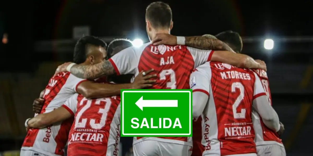 Se confirmó la primera salida de un jugador de Santa Fe.