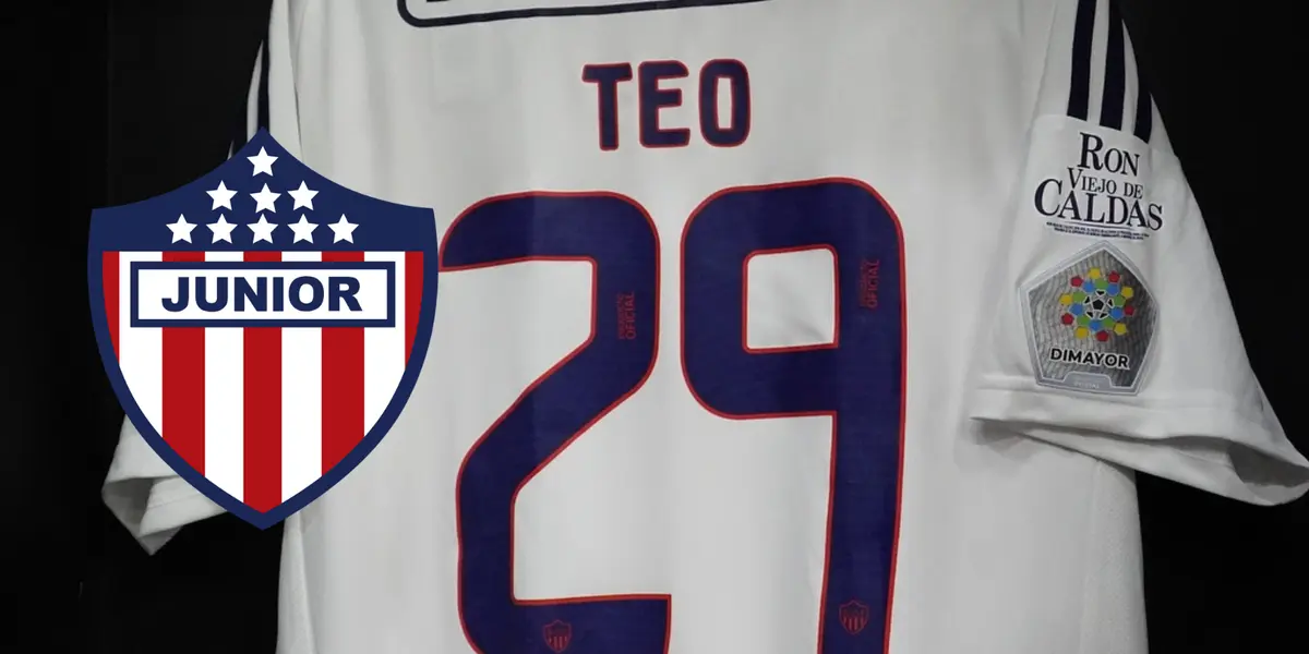 ¿Se dará? Teo Gutiérrez hizo un serio pedido al Junior y todos esperan Foto: Junior FC y Escudoteca