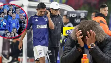 Se derrumba Millonarios, se conoció el tiempo de ausencia de Mackalister Silva
